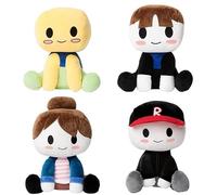 YOZO Cute Soft Blox Buddies Plush Doll, Blox Buddies Plush Toys, Soft and Cute Cuddly Toys, 7.8 Blox Buddies Buddy Plush Toys for Fans and Friends, Stuffed Blox Buddies Plush Toy