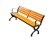 YPAPBHT Banc de Parc épais Anti-Bois, Chaise de Loisirs d'extérieur avec Dossier en Bois Massif, Banc Long for Jardin communautaire(150cm)