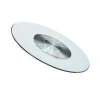 YPAPBHT Grand plateau tournant rond avec plateau rotatif en verre trempé épais et base silencieuse et antidéflagrante.(100cm)