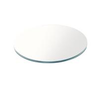 YPAPBHT Plateau tournant for table de banquet, plateau en verre trempé anti-explosion, plateau de table rond for la maison et le restaurant(70cm)