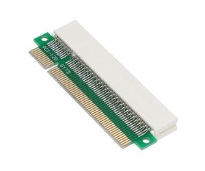 YPBEW Adaptateur de carte d'extension mâle vers femelle 32 bits à angle droit à 180 degrés pour serveurs 1U 3U châssis châssis carte élévateurs