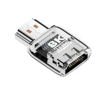 YPBEW Adaptateurs HDTV 2.1 transparents ABS Coupleur 8K60Hz 4K @ 120Hz UHD Interfaces Extender pour téléviseurs Stick Projecteurs HDTV