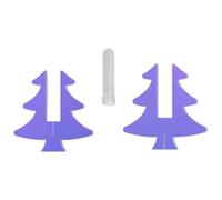 YPBEW Arbres de Noël durables - Décoration hydroponique moderne - Centre de table de vacances pour bureau, étagère, salle de ulture d'eau intérieure