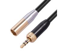 YPBEW Câble adaptateur XLR mâle vers stéréo 3,5 mm, 5 mm vers XLR broches pour appareil photo
