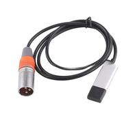 YPBEW Câble de connexion USB vers RS485 à 3 broches QLC pour artistes musicaux et expositions, câble d'éclairage de scène USB