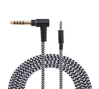 YPBEW Câble pour écouteurs supra-auriculaires 1/2/3 - Résistant à l'usure - En nylon tressé - 150 cm