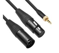 YPBEW Câble professionnel à 5 broches mâle femelle avec verrouillage de 3,5 mm pour support de lampe PavoSlim Series Connexion d'éclairage sécurisée