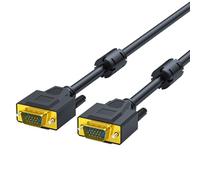 YPBEW Câble vidéo avec blindage VGA avec technologies anti-interférences Prend en charge la résolution 1080p pour et un usage domestique Câble VGA anti-interférences