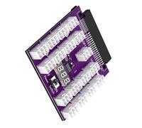 YPBEW Carte adaptateur 17 ports PCIE 6 broches 12 V pour serveurs GPU Miner prise informatique