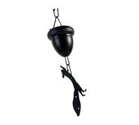 YPBEW Chaîne de pluie écureuil en fer pour gouttières, gouttières, gouttières, drainage, décoration extérieure, décoration extérieure réglable