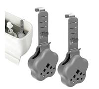 YPBEW Clip de Tablette nettoyant pour Cuvette de Toilettes, Grey | Empêche les dommages joints en caoutchouc tout en garantissant un rinçage normal et constant grâce mécanisme