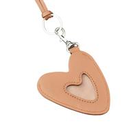 YPBEW Collier avec pendentif en forme de cœur en cuir synthétique robuste et portable pour les créateurs de tendances qui aiment les designs distinctifs pour un usage quotidien, One Size, Comme décrit