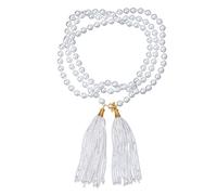 YPBEW Collier de perles d'imitation avec franges fluides Chaîne de pull et taille Bijoux tendance pour les tenues quotidiennes Accessoire de taille