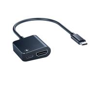 YPBEW Convertisseurs de type C vers HDTV avec port de charge 100 W sortie 4K 60 Hz pour téléphone portable séries 16 15