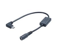 YPBEW Cordon convertisseur USB C 5 V 3 A CC 5,5 x 2,1 mm femelle vers type mâle pour appareils à panneau solaire courant continu vers câble adaptateur de type