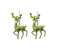 YPBEW Décoration verte étincelante à suspendre pour sapin de Noël - Incassable - Sans danger pour les enfants et les adultes - Décoration de Noël en acrylique