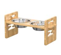 YPBEW Distributeur de nourriture anti-vomit pour chats - Réglable - Inclinable - Aliments secs - Eau - Fournitures d'alimentation pour chats et chiens