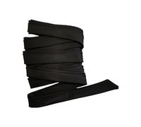 YPBEW Élégant ruban satiné à lacets pour robe de mariée 279,4 cm de long Corset Dos Kits Ruban pour robes Fermeture éclair Remplacement Satin Corset, Noir , taille unique