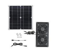 YPBEW Ensemble de Ventilateurs de Refroidissement 12 W en Plastique et Silicium monocristallin Compatibilité à Faible Bruit pour matériel Informatique Ventilateur d ' Ordinateur Multi-Compatible