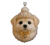 YPBEW Festives Pet Charm Decoration Création d'Atmosphères de Joie dans l'environnement des animaux de compagnie et la décoration de la maison Charmes de sac à dos