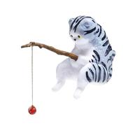 YPBEW Figurine miniature en résine colorée en forme de chats pour tableau de bord de véhicule