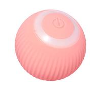 YPBEW Jouet interactif pour chats intelligents - Balle roulante automatique avec lumière LED - Chargement USB - Jouet d'exercice pour balle LED