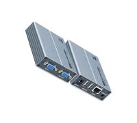 YPBEW L'allongeur 1080p transmet un son vidéo de 100 centimètres - Prend en charge le temps d'affichage local VGA sur Ethernet