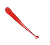 YPBEW Long chausse-pied ABS avec poignée ergonomique pour la maison, les voyages, le bureau, 47 cm de longueur pour personnes âgées, Rouge, Taille unique