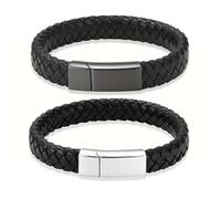 YPBEW Lot de 2 bracelets tressés pour cendres funéraires avec fermoirs tressés
