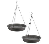 YPBEW Lot de 2 cintres réglables en métal pour plantes d'intérieur et d'extérieur, crochet de plafond résistant à la rouille