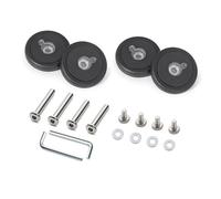 YPBEW Lot de 4 valises silencieuses et pratiques de rechange rotatives à 360 degrés pour valises silencieuses, Modèle 62
