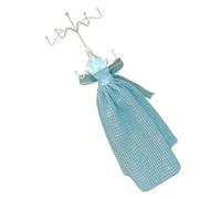 YPBEW Organisateur de bijoux au design élégant pour boucles d'oreilles, bagues, vitrine d'exposition, support de vitrine recyclable, support portable pour bagues et boucles d'oreilles