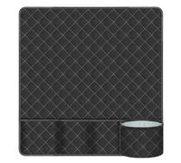 YPBEW Organisateurs portables pour accessoires de couture avec rembourrage pour classes d'artisanat, voyage, accessoires de machine à coudre, Noir , M, Beauté de masse