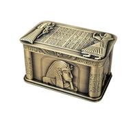 YPBEW Présentoir à bijoux unique avec gravures de sphinx - Art égyptien - Boîte à bijoux sphinx