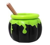 YPBEW Récipient de rangement pour boissons d'Halloween extra large en PVC portable pour fêtes bondées et décorations de vacances Seau de rangement de fête en PVC