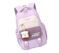 YPBEW Sac à dos léger pour ordinateur portable de voyage élégant et décontracté - Cadeau simple et charmant - Sac à dos décontracté pour l'école, violet