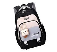 YPBEW Sac à dos léger pour ordinateur portable de voyage élégant et décontracté - Cadeau simple et charmant - Sac à dos décontracté pour l'école, Noir