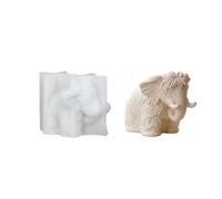 YPBEW Silicone avec motifs de mère thaïlandaise et éléphant pour artisanat et décoration élégante de la maison éléphant