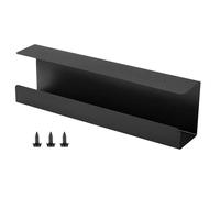 YPBEW Support de cordon en métal pour gérer et organiser les fils pour créer un poste de travail bien rangé sous le bureau Organisation des câbles sous la solution de routage