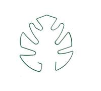 YPBEW Support de plantes en fer antirouille pour balcon, jardin, base sécurisée pour pots de fleurs avec design artistique, installation facile, stabilisateur de pots de fleurs en fer forgé