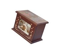 YPBEW Urne funéraire pour animal domestique - Peut contenir des cendres - Jouet - Motif gravé - Avec mots de souvenir pour chiens et chats - Grande urne pour cendres