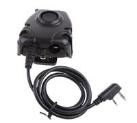 YPBEW Z-Tactical Casque PTT pour radio portative KG-UVD1P KG-679 Câble Z-Tactical étanche