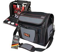 YPC Foreman - Sacoche à outils XL, gris-noir, 37x36x27cm, capacité de charge 20 kg