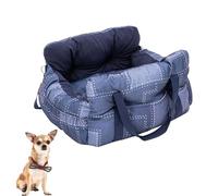 YPDOPORA Siège Auto pour Chien Console Centrale Rehausseur pour Chien Siège Auto pour Petit Chien Siège Rehausseur pour Chat pour Chiens Chats Animaux Jusqu'à 22 LB,Blue 1,M