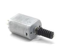 YPEZASDLW Moteur à vis sans Fin Double Arbre FK130SH Courant continu, modèle DIY, Module 0,6, Moteur engrenage(with 0.6M Worm)