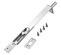YPEZASDLW Verrou de Porte, Loquet de Portail en Acier Inoxydable, Loquet De Coulissement, Verrou De Porte Française Caché, Verrou De Porte Encastrable Pour Portes Françaises, Portes Composites, Verrou