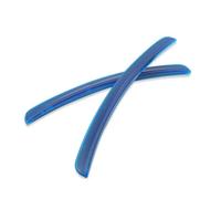 YPFYBHD Compatible pour Acura TLX-L ILX RLX, 2 pièces de décoration d'arche de sourcil de Roue de Voiture Bandes d'aération Protecteur Autocollants Anti-Rayures,4-Blue