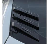 YPFYBHD Lot de 2 ailerons latéraux de Lunette arrière pour Voiture, Garniture Triangulaire, Compatible pour Chrysler Delta Crossfire,1-Glossy Black