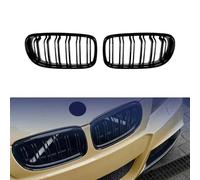 YPGHBHD Calandre Avant De Voiture, Compatible pour BMW 3 Series E90 E91 LCI 2009-2012, Pare-Chocs Supérieur Capot Maille Grille Radiateur Voiture Accessoire,B Double Line