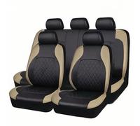 YPGHBHD Housse Siege Voiture, Compatible avec Mercedes Benz GL-Class X166 2013-2016, Ensemble de Housses Siège Avant et Arrière Housse de Protection Siège Voiture, B Beige Black
